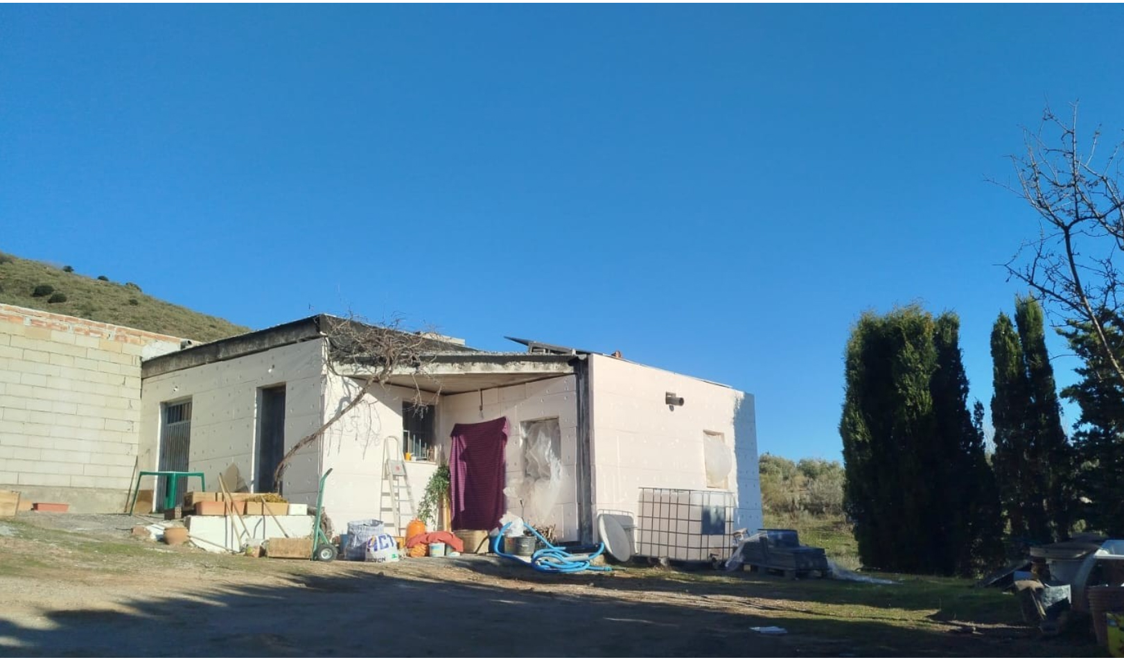 Casa existente en la finca