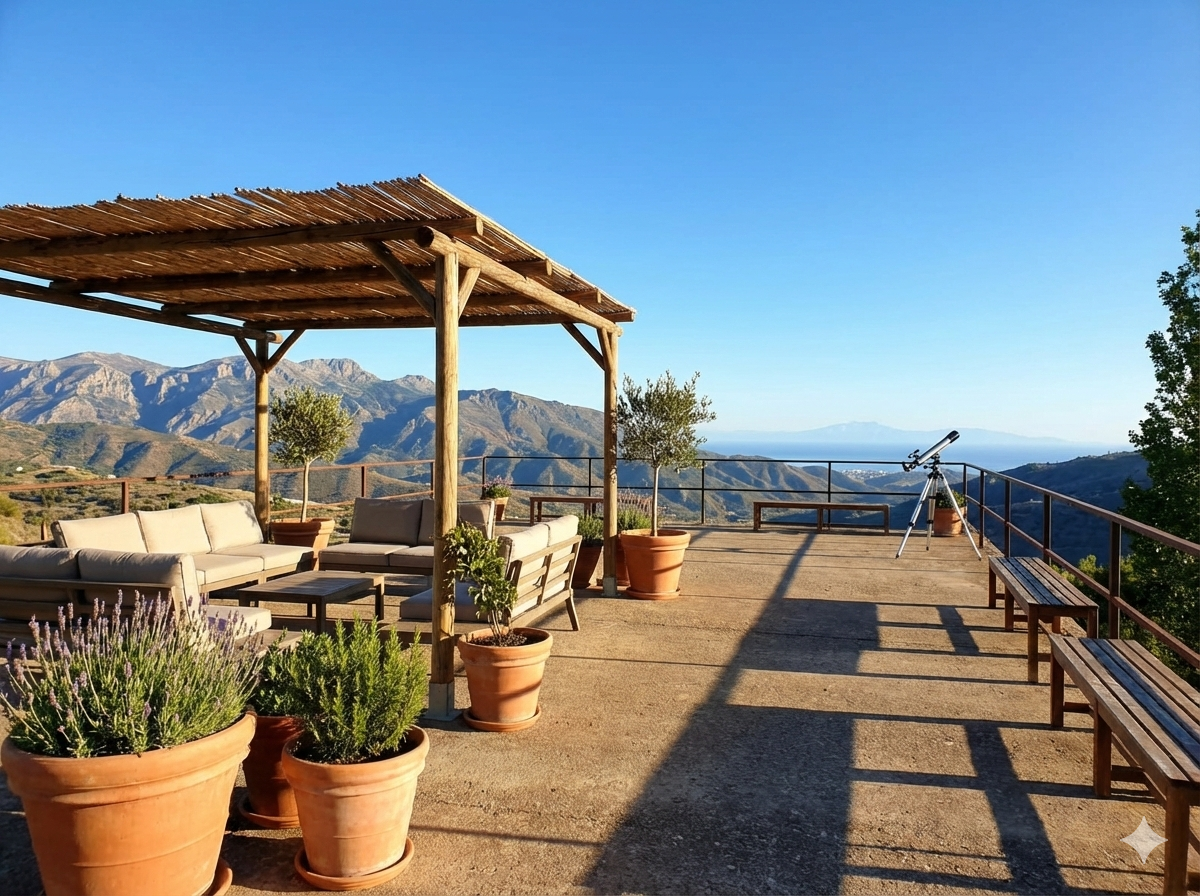 Mirador sobre la Alpujarra